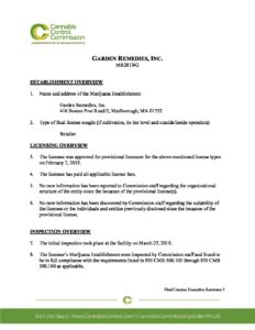 Fl Executive Summary Garden Remedies Inc Mr281942 V2 Cannabis